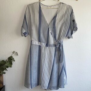 Sienna Sky Wrap Dress